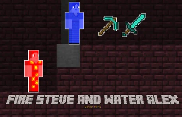 Oyunu Ateş Steve ve Su Alex  çevrimiçi