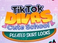 Oyunu TikTok Divas Sevimli Pileli Okul Etek Görünümü  çevrimiçi