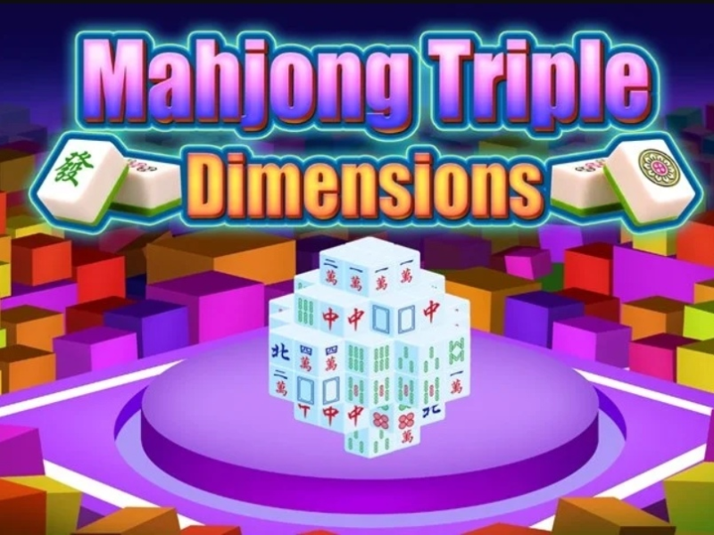 Oyunu Mahjong Üçlü Boyutlar  çevrimiçi