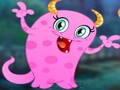 Oyunu Sevimli pembe canavardan kaçış  çevrimiçi