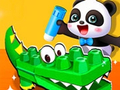 Oyunu Bebek Panda Hayvan Yapbozu  çevrimiçi