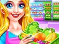 Oyunu Süpermarket Kız Temizleme  çevrimiçi