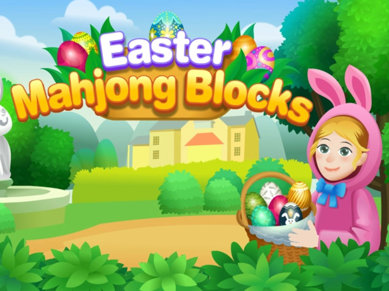 Oyunu Mahjong Blokları Paskalya  çevrimiçi