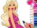 Oyunu Boyama Kitabı: Barbie  çevrimiçi
