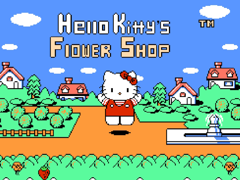 Oyunu Hello kitty no Hanabatake çevrimiçi