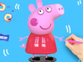 Oyunu Boyama Kitabı: Peppa Domuz  çevrimiçi