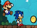 Oyunu Süper Mario ve Sonic  çevrimiçi