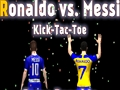 Oyunu Messi vs Ronaldo Kick Tac Toe çevrimiçi
