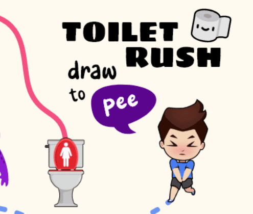 Oyunu Toilet Rush: İşemek İçin Beraberlik  çevrimiçi