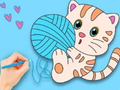 Oyunu Boyama Kitabı: Sevimli Kedi  çevrimiçi