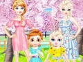 Oyunu Donmuş Aile Çiçek Pikniği  çevrimiçi