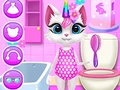 Oyunu Kitty Unicorn Günlük Bakım  çevrimiçi