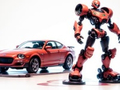 Oyunu Boyama Kitabı: Robot ve Araba  çevrimiçi