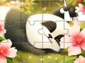 Oyunu Yapboz: Uyuyan Panda  çevrimiçi