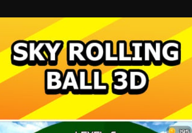 Oyunu Gökyüzü Dublörleri Yuvarlanan Top 3D  çevrimiçi
