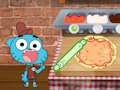 Oyunu Gumball Pizza Çılgınlığı  çevrimiçi