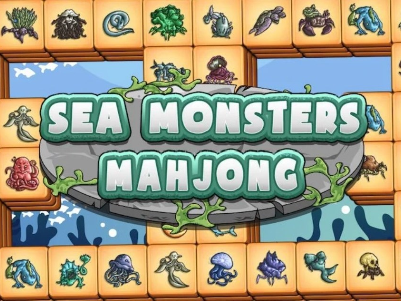 Oyunu Deniz Canavarları Mahjong'u  çevrimiçi