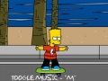 Oyunu Bart Simpson kaykay  çevrimiçi