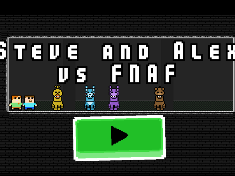 Oyunu Steve ve Alex, Fnaf'a karşı  çevrimiçi