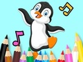 Oyunu Boyama Kitabı: Dans Eden Penguen  çevrimiçi