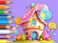 Oyunu Boyama Kitabı: Lolipop Evi  çevrimiçi