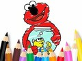 Oyunu Boyama Kitabı: Elmo Yeni Arkadaş  çevrimiçi