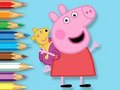 Oyunu Boyama Kitabı: Oyuncak Ayılı Peppa  çevrimiçi