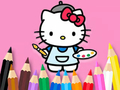 Oyunu Boyama Kitabı: Hello Kitty Boyama  çevrimiçi