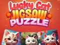 Oyunu Şanslı Kedi Yapboz Oyunları  çevrimiçi