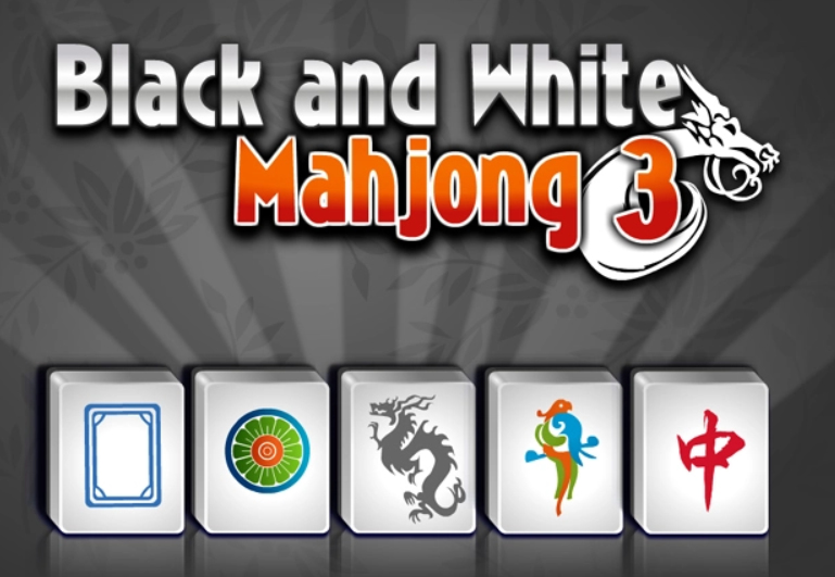 Oyunu Siyah Beyaz Mahjong 3  çevrimiçi