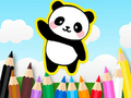 Oyunu Boyama Kitabı: Sevimli Panda  çevrimiçi