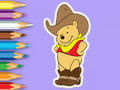 Oyunu Boyama Kitabı: Kovboy Winnie  çevrimiçi