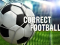 Oyunu Doğru futbol  çevrimiçi