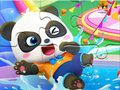 Oyunu Yapboz: Bebek Panda Su Parkı  çevrimiçi