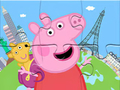 Oyunu Yapboz: Peppa Etrafında Geziyor  çevrimiçi