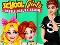 Oyunu Okul Kızları Savaş Güzellik Salonu  çevrimiçi