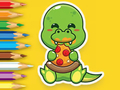 Oyunu Boyama Kitabı: Aç Dinozorlar  çevrimiçi