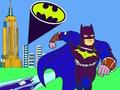 Oyunu Batman Karikatür Boyama  çevrimiçi
