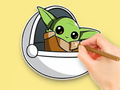 Oyunu Boyama Kitabı: Usta Yoda  çevrimiçi