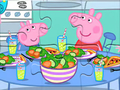 Oyunu Yapboz: Peppa Akşam Yemeği Zamanı  çevrimiçi