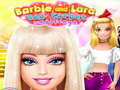 Oyunu Barbie ve Lara Kırmızı Halı Mücadelesi  çevrimiçi