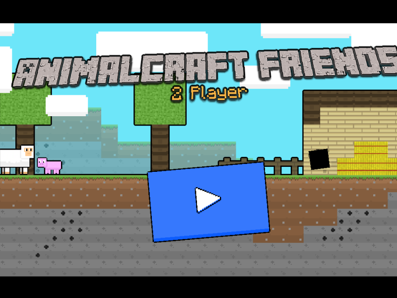 Oyunu AnimalCraft Arkadaşlar 2 oyuncu  çevrimiçi