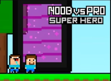 Oyunu Noob vs Pro Süper Kahraman  çevrimiçi