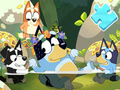 Oyunu Yapboz: Bluey Havuz Spa  çevrimiçi