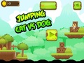 Oyunu Zıplayan Kedi vs Köpek  çevrimiçi