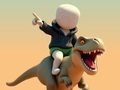 Oyunu Çöp Adam. Dinozor Arenası  çevrimiçi