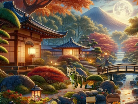 Oyunu Japon Bahçesinin Gizli Sırları  çevrimiçi