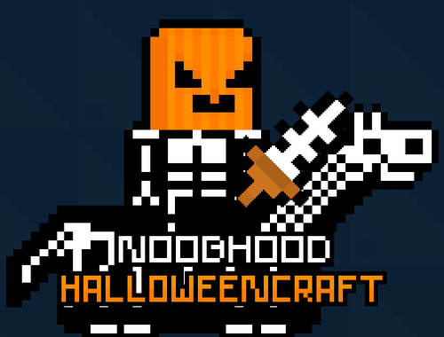 Oyunu Noobhood Halloweencraft çevrimiçi