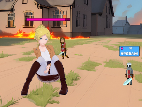 Oyunu Waifu Clicker'a Saldırı  çevrimiçi