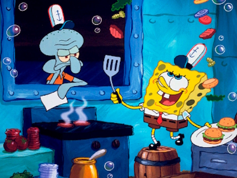 Oyunu Sünger Bob Farkları Bul  çevrimiçi